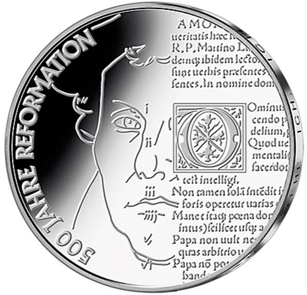 20 Euro BRD 500 Jahre Reformation 2017