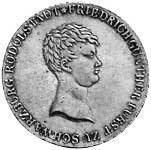 Taler Konventionstaler Friedrich Günther 1812-1813 Vorzüglich