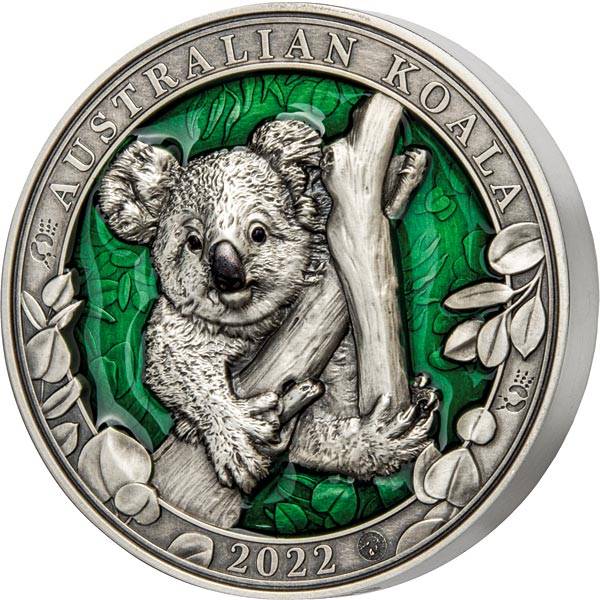 5 Dollars Barbados Koala 2022