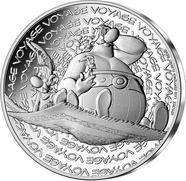10 Euro Frankreich Asterix - Reisen 2022