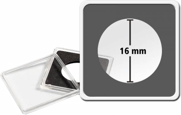 2er-Pack MAGNICAPS-Münzkapseln Durchmesser 16 mm