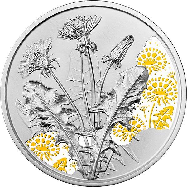 10 Euro Österreich Mit der Sprache der Blumen - Der Löwenzahn 2022