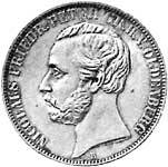 Taler Vereinstaler Nicolaus Peter 1858, 1860, 1866  ss-vz
