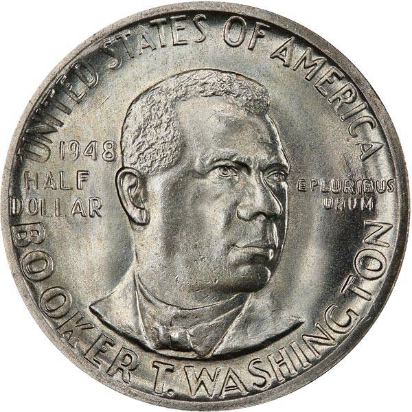 1/2 Dollar USA Booker T. Washington 1946-1951
