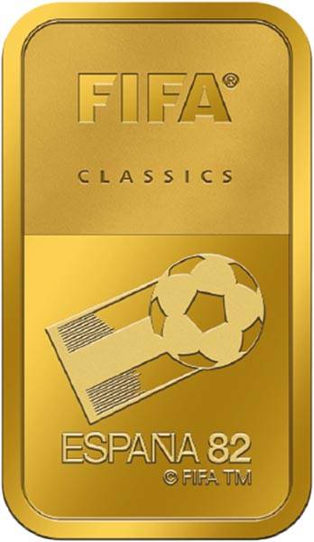 10 Dollars Salomonen FIFA Classics Spanien 1982