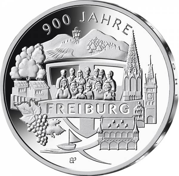 20 Euro BRD 900 Jahre Freiburg 2020